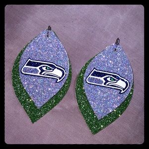 Seahawk earrings